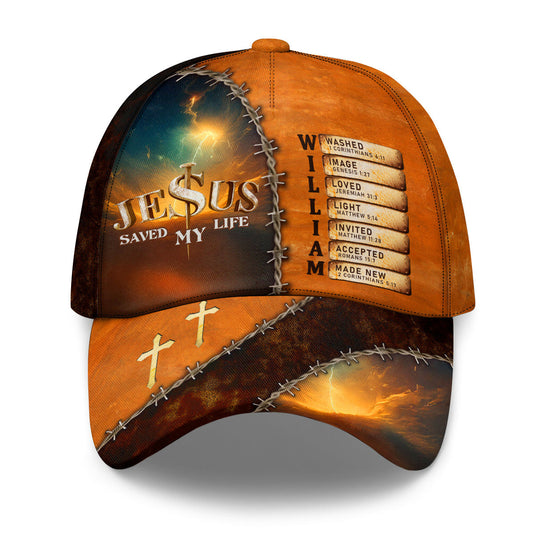 Jesus Saved My Life | Personalized Classic Cap