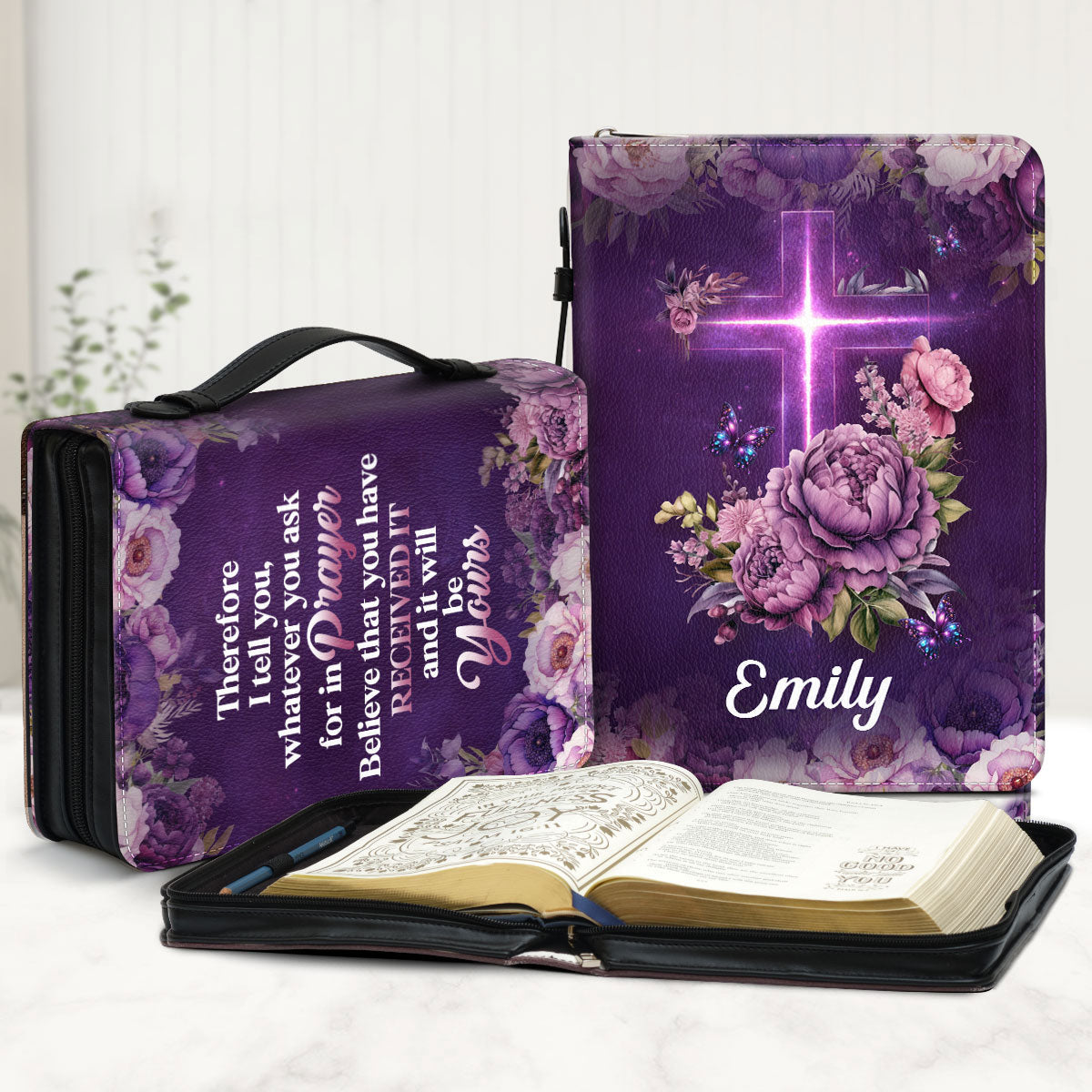 Believe That You Have Received It | Personalized Bible Cover