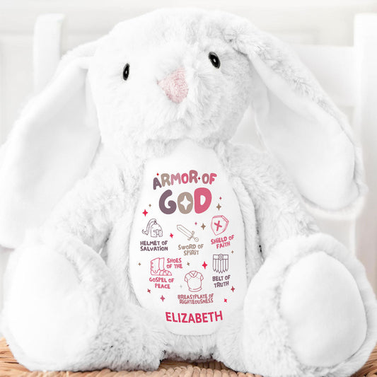 Armor Of God | Personalized Stuffed Bunny