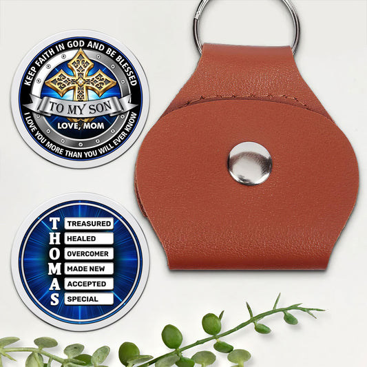 Blessings And Love To Son | Personalized Pocket Hug