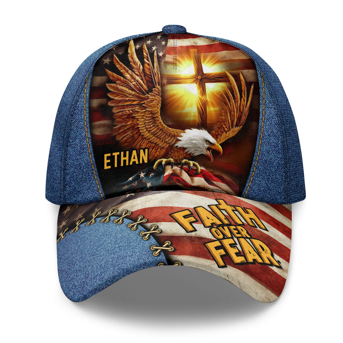 Faith Over Fear | Personalized Classic Cap JSCCH879