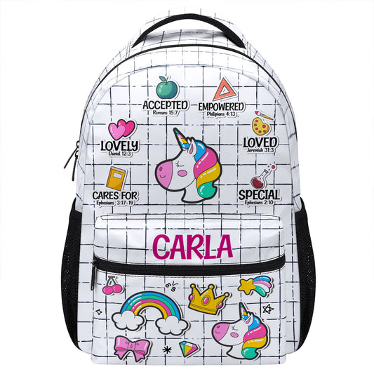 Name Personalized | Personalized Backpack JSBPPH1071M