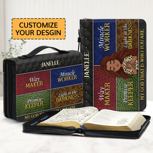 Way Maker | Personalized Bible Cover JSBCPHA1136D