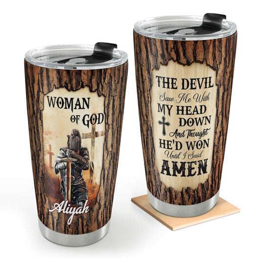 Man/ Woman Of God | Personalized Stainless Steel Tumbler