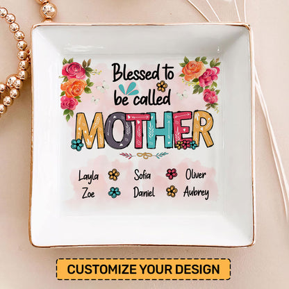 Blessed To Be Called Grandma | Personalized Jewelry Dish JSJDPH1832M