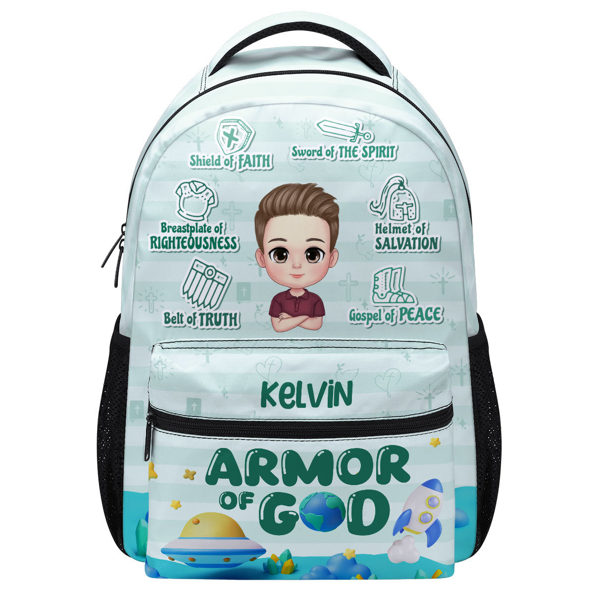 Armor Of God | Personalized Backpack JSBPPH1105M