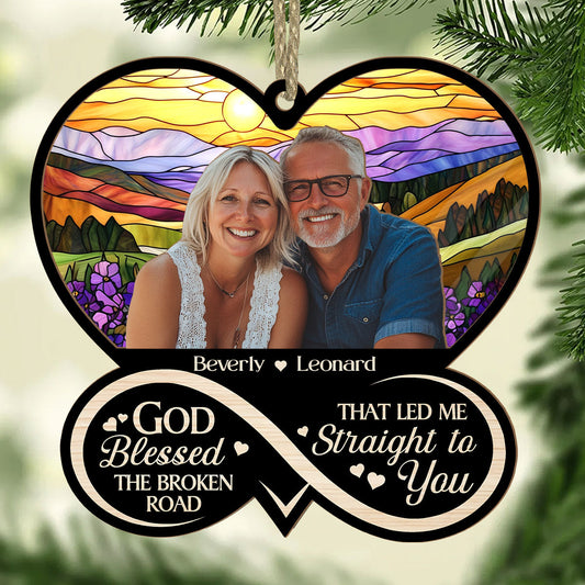 To My Loving | Personalized Suncatcher Ornament JSSUNOPH2373M
