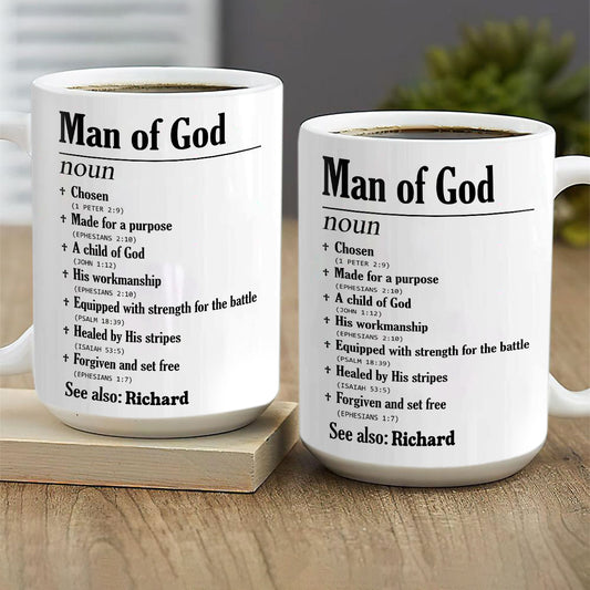 A Child Of God | Personalized White Ceramic Mug