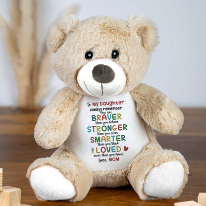 You Are Loved More Than You Know | Personalized Teddy Bear
