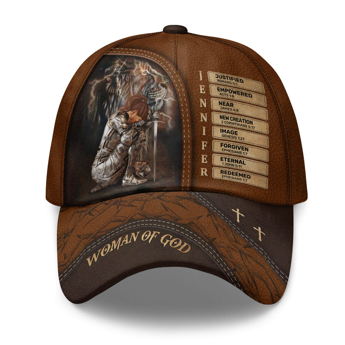 Woman Of God Lion | Personalized Classic Cap