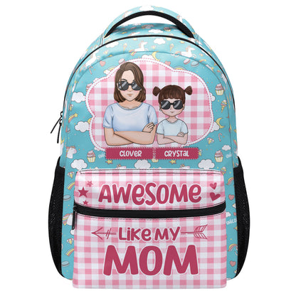 Awesome Like My Dad/Mom | Personalized Backpack JSBPPH1024M