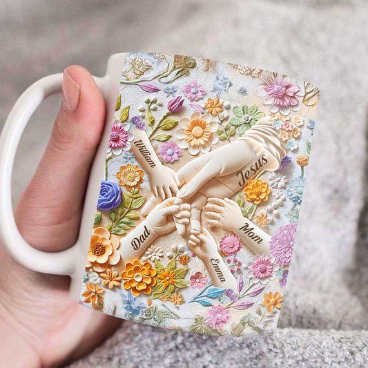 If Jesus Stand For Us Who Can Against Us | Personalized White Ceramic Mug