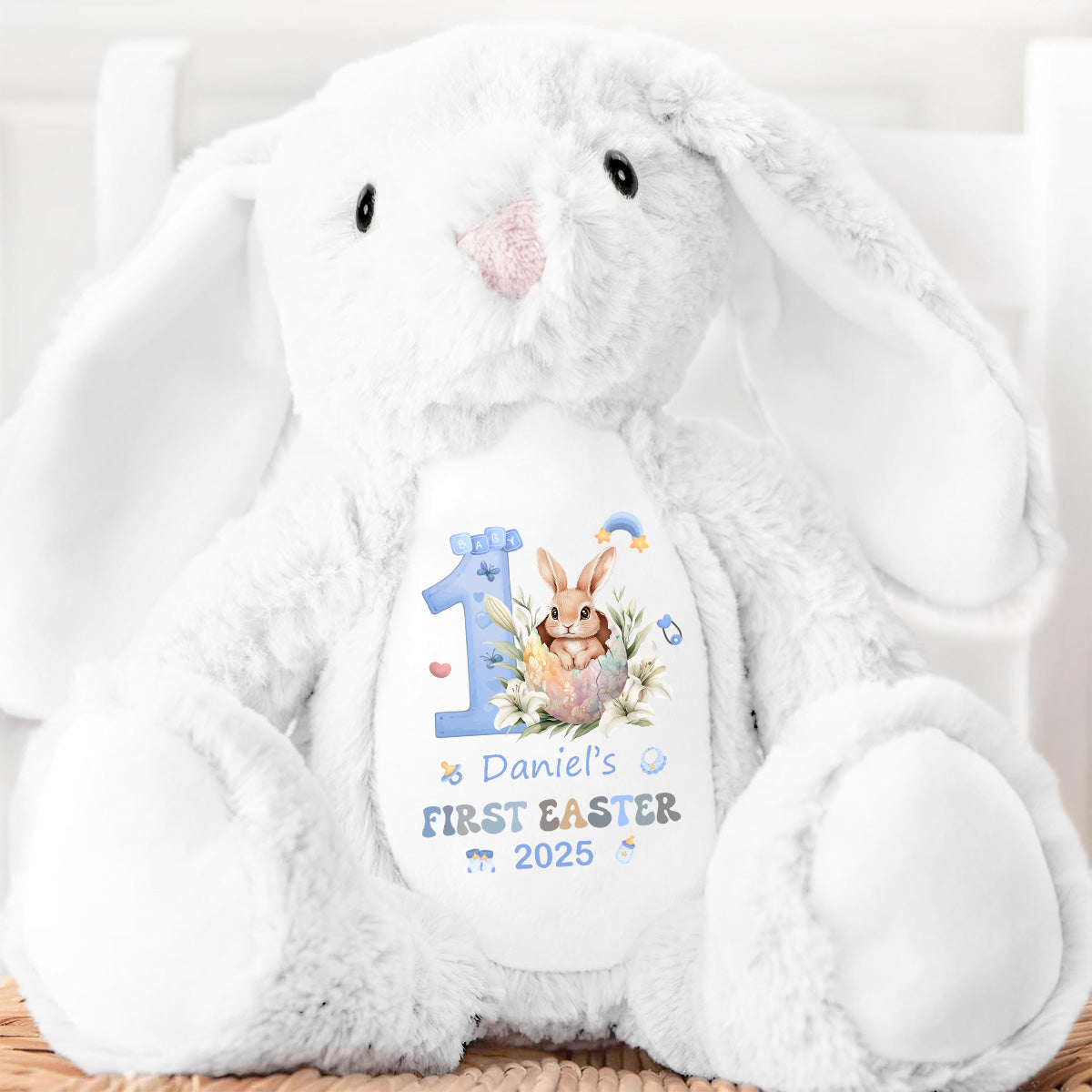 Baby's First Easter | Personalized Stuffed Bunny
