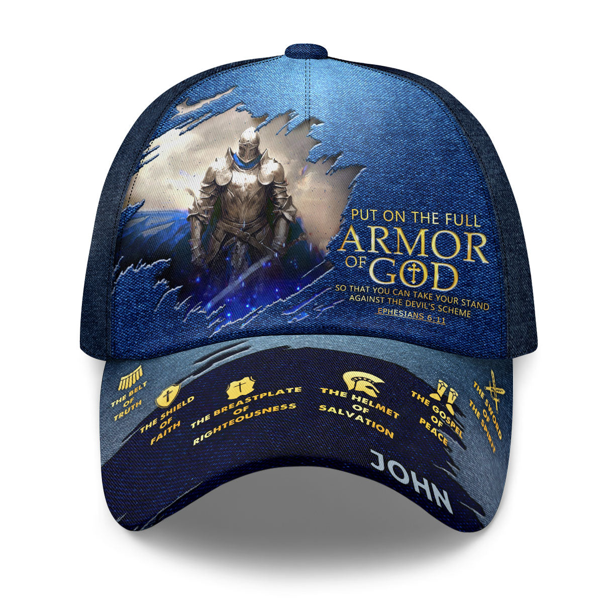 Armor Of God | Personalized Classic Cap JSCCPPA1181D