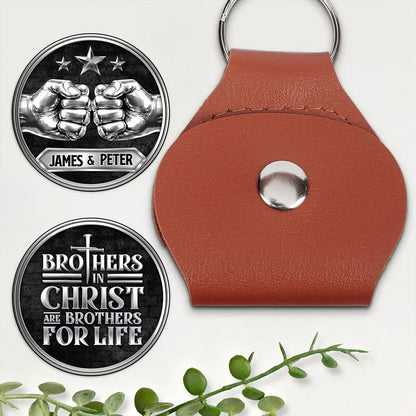Brothers In Christ Are Brothers For Life | Personalized Pocket Hug
