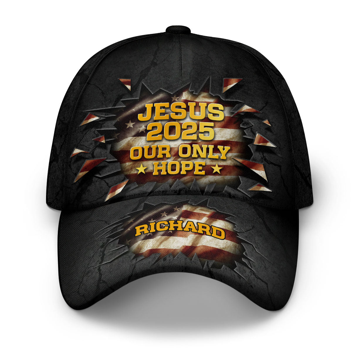 Jesus 2025 Our Only Hope | Personalized Classic Cap