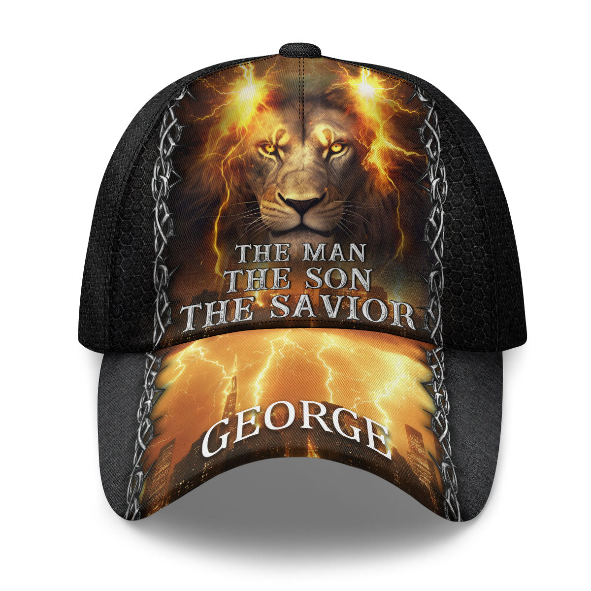 The Man The Son The Savior | Personalized Classic Cap JSCCHLPA1841TA