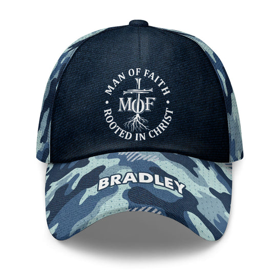 Man Of Faith Rooted In Christ | Personalized Classic Cap JSCCH878