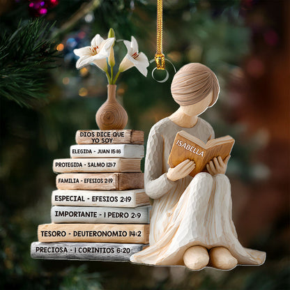 Dios Dice Que Yo Soy | Personalized 1-Layer Acrylic Ornament