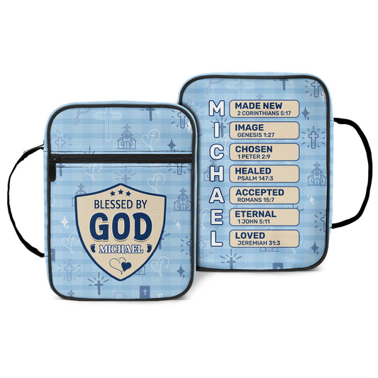 Blessed by God | Personalized Kid's Bible Bag