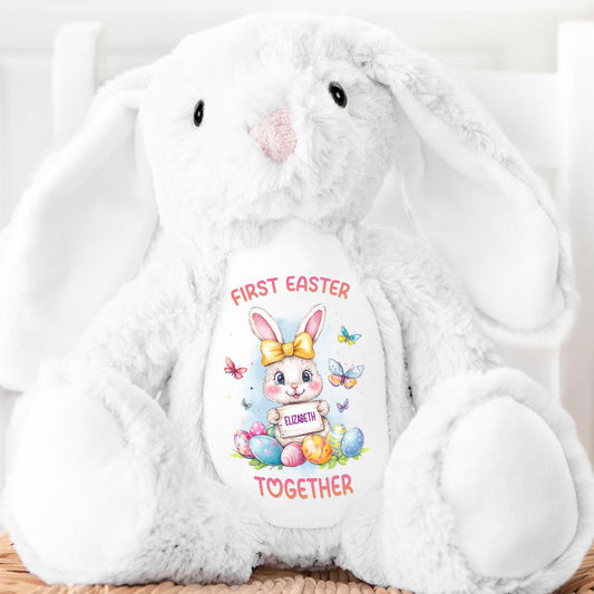 First Easter Together | Personalized Stuffed Bunny