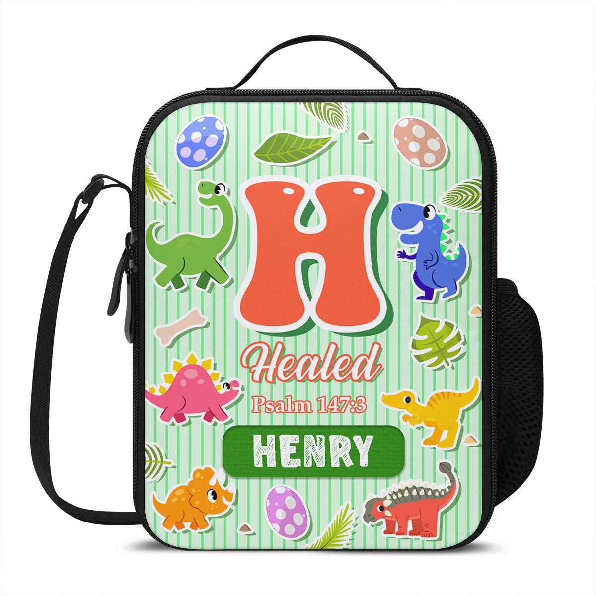 Cute Letter | Personalized Lunch Box Bag JSLBBPHA1310D