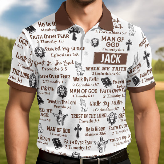 Trust In The Lord  | Personalized Polo Shirt