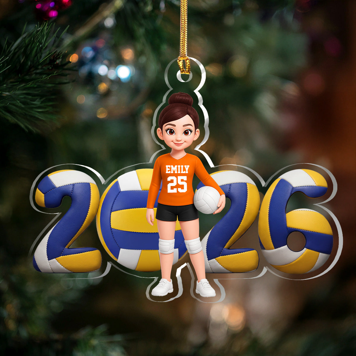 2026 Sport For Kid | Personalized 1-Layer Acrylic Ornament