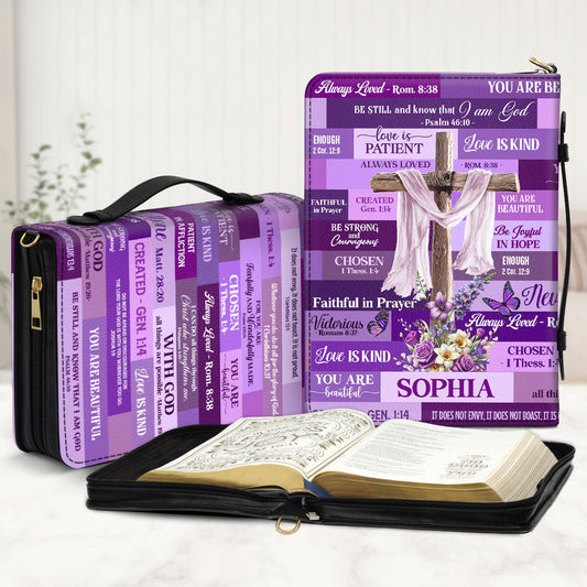 Be Still And Know That I Am God | Personalized Bible Cover