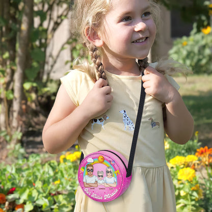 Our Little Miracle | Personalized Kid Round Purse JSCRBPH1127D