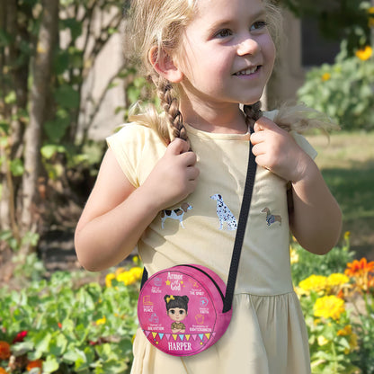 Armor Of God | Personalized Kid Round Purse JSCRBPT1194M