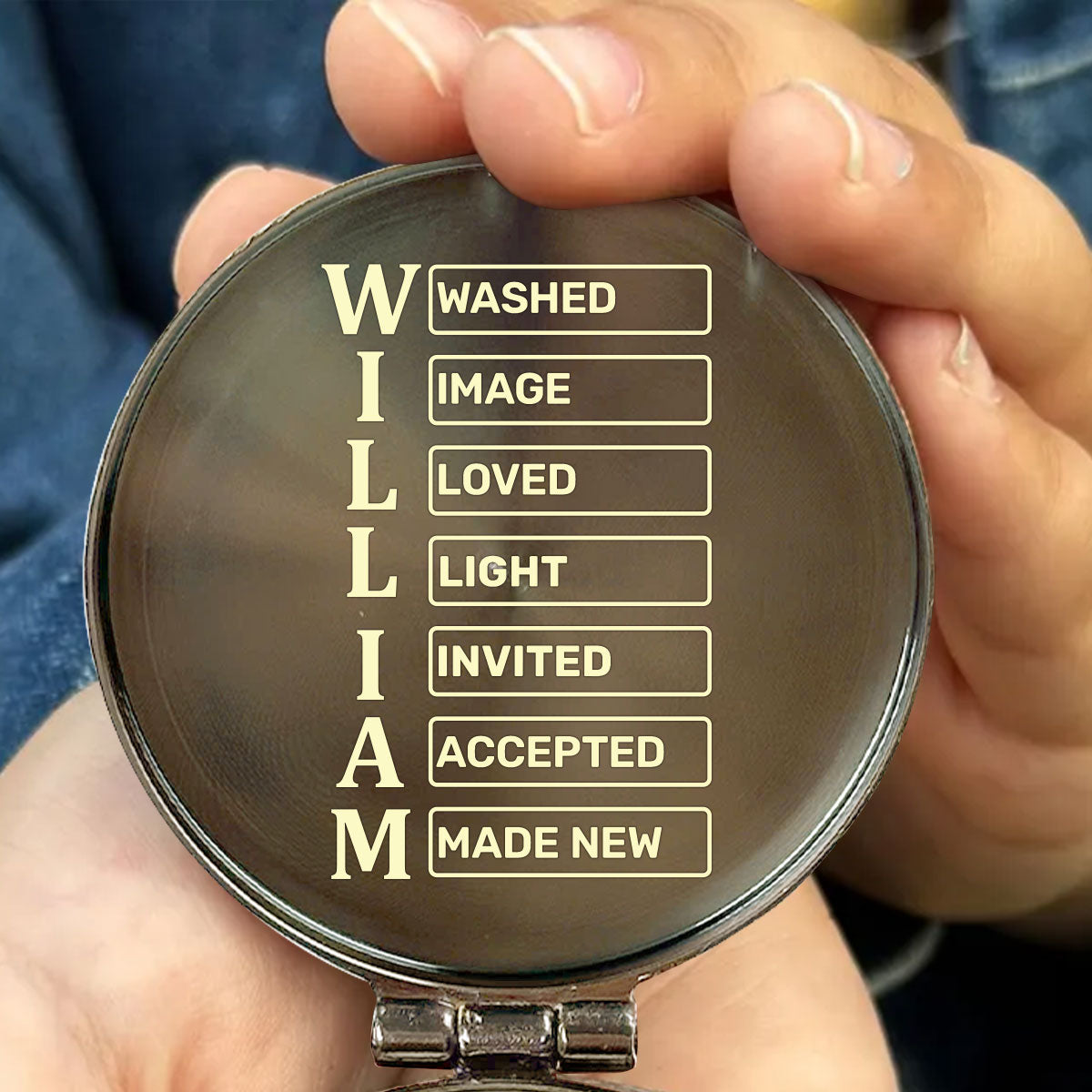 Man Of God | Personalized Compass