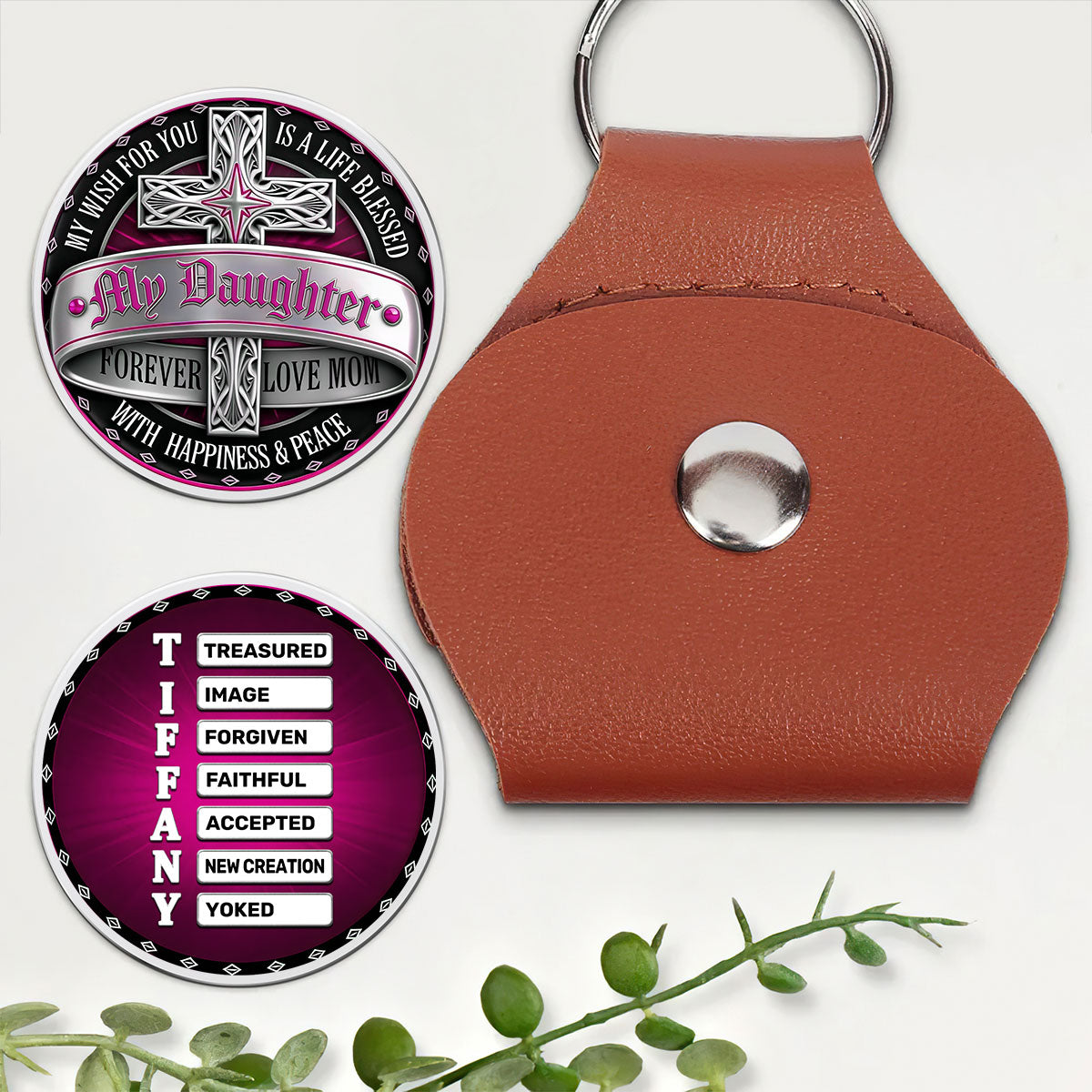 Blessed Life for My Son And Daughter | Personalized Pocket Hug