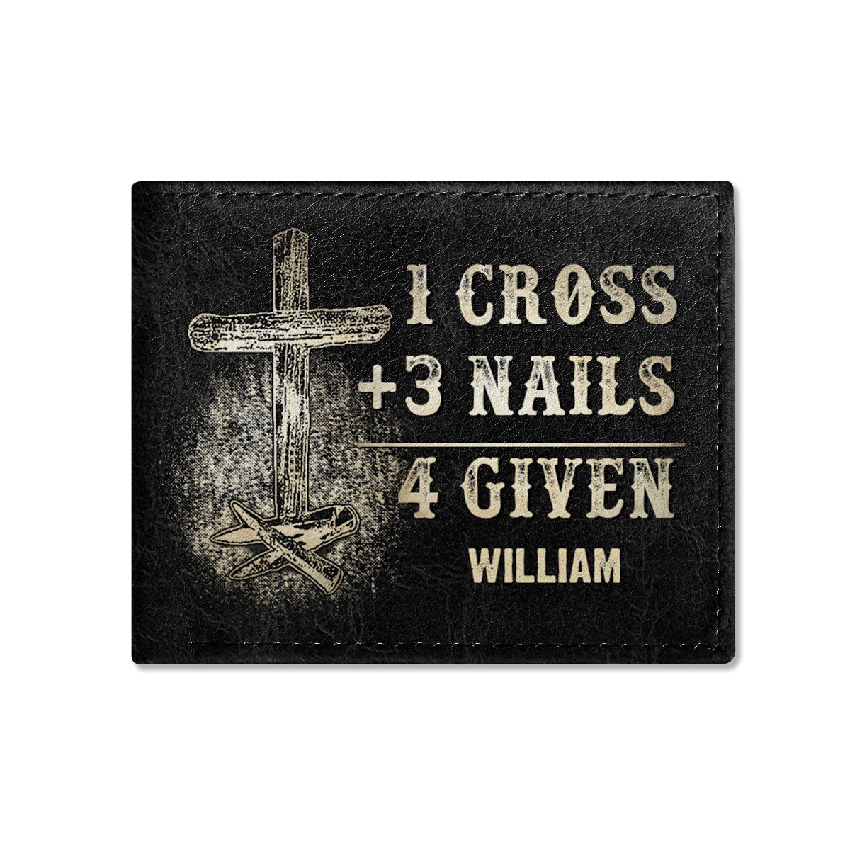 Jesus Paid The Price | Personalized Folded Wallet For Men