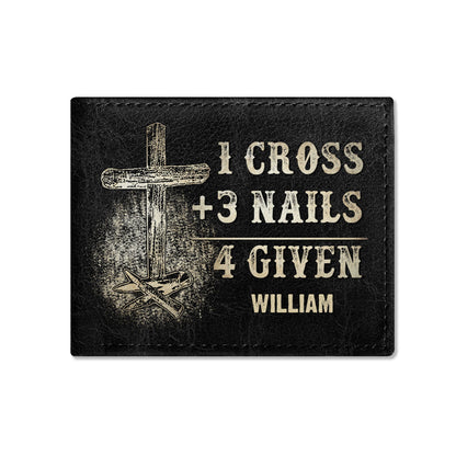 Jesus Paid The Price | Personalized Folded Wallet For Men