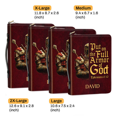 Armor Of God | Personalized Bible Cover
