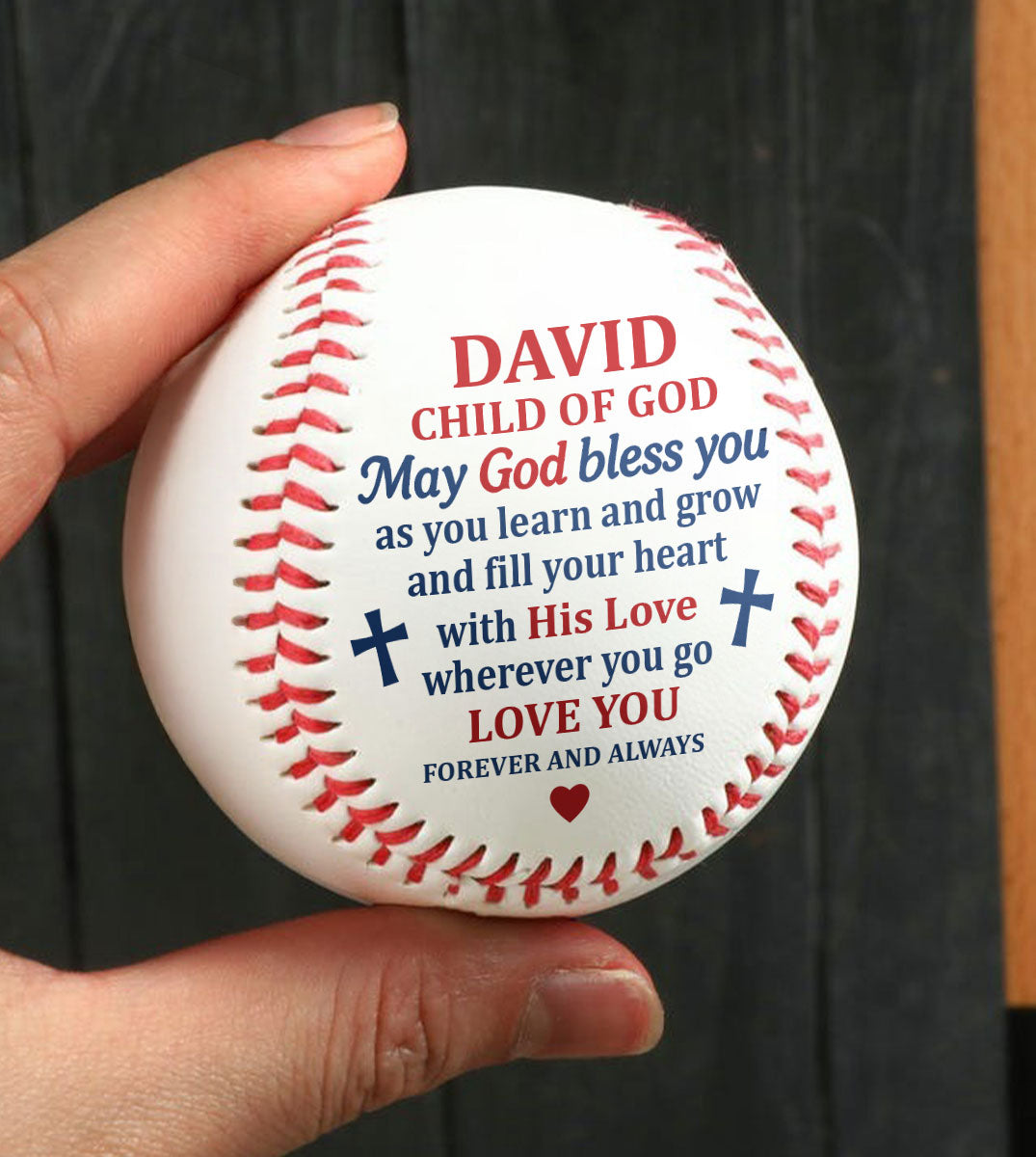 Child Of God | Personalized Baseball Ball