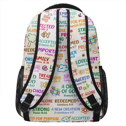 God Says I Am | Personalized Backpack JSBPPH1212L