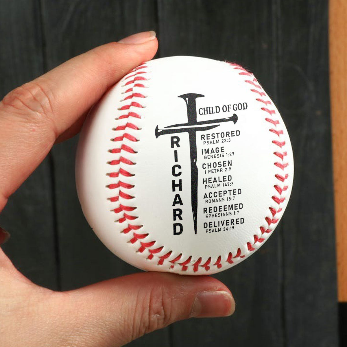 Child Of God | Personalized Baseball Ball