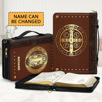 Saint Benedict | Personalized Bible Cover JSBCPPA1157L