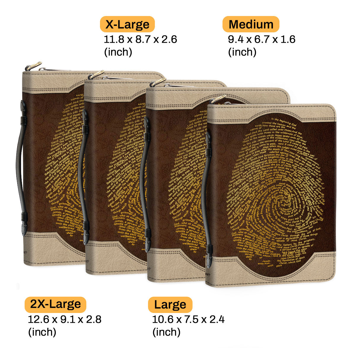 God Gave Fingerprint | Personalized Bible Cover JSBCPH1152M