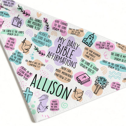 My Daily Bible Affirmations | Personalized Shawl Wrap