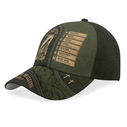 Jesus Made A Fisher Of Man | Personalized Classic Cap