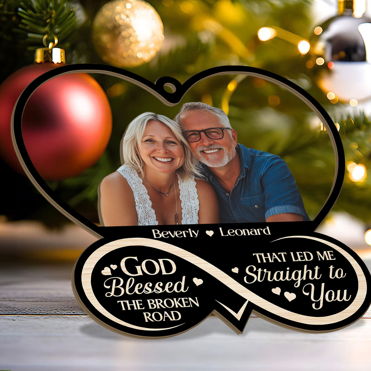 To My Loving | Personalized Suncatcher Ornament JSSUNOPH2373M