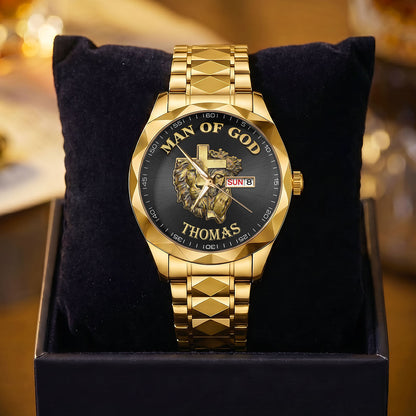 Man Of God | Personalized Men's Wrist Watch