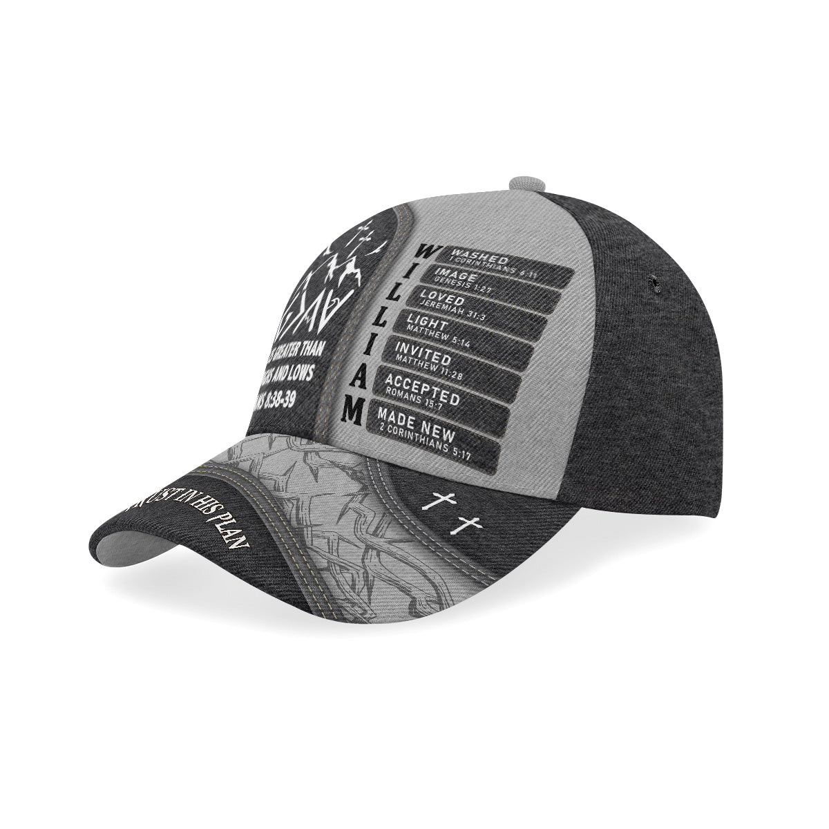 God Is Greater Than The Highs And Lows | Personalized Classic Cap