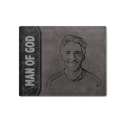 Man Of God | Personalized Folded Wallet For Men