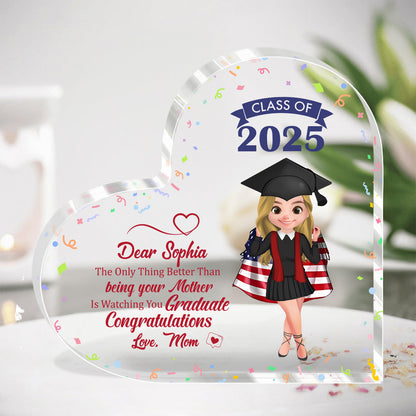 Better Than Being Your Mom | Personalized Custom Shaped Squared Acrylic Plaque