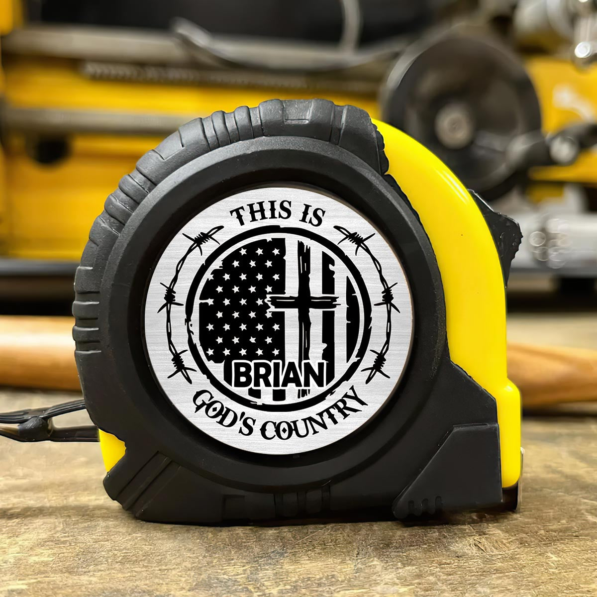 This Is God's Country | Personalized Tape Measure