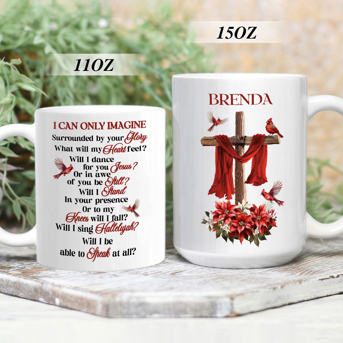 I Can Only Imagine - Awesome White Ceramic Mug CCMNAM1008B